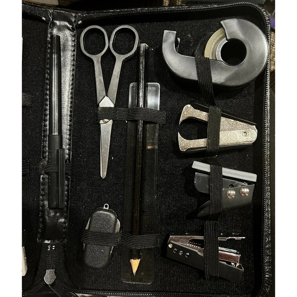 Stationary executive travel kit